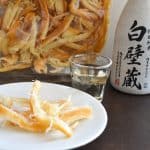 Japanese Dried Squid Paired with Junmai Sake