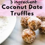 coconut date truffles pinterest image
