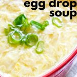 easy egg drop soup pinterest image